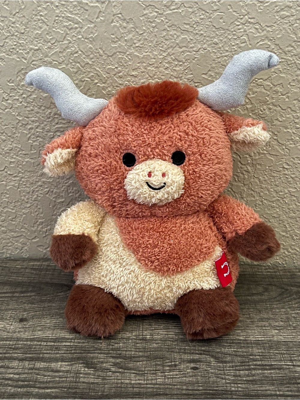 RUSS BUM BUMZ 2024 RodeoBumz Lexie Texas Longhorn Stuffed Animal Plush Toy
